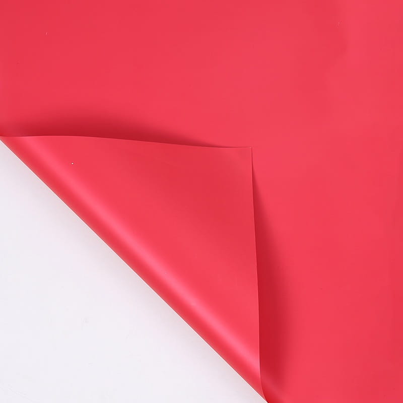 Floral Foil - Red - Sheets 58x58 cm - 20pcs