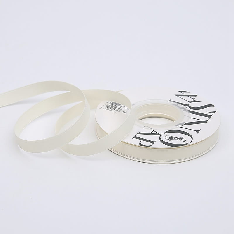 Floristic Ribbon - White - Roll 1cmx18m
