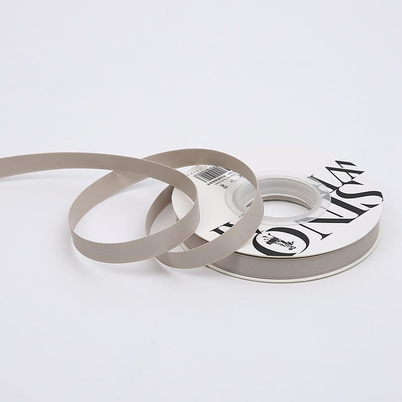 Floristic Ribbon - Grey - Roll 1cmx18m