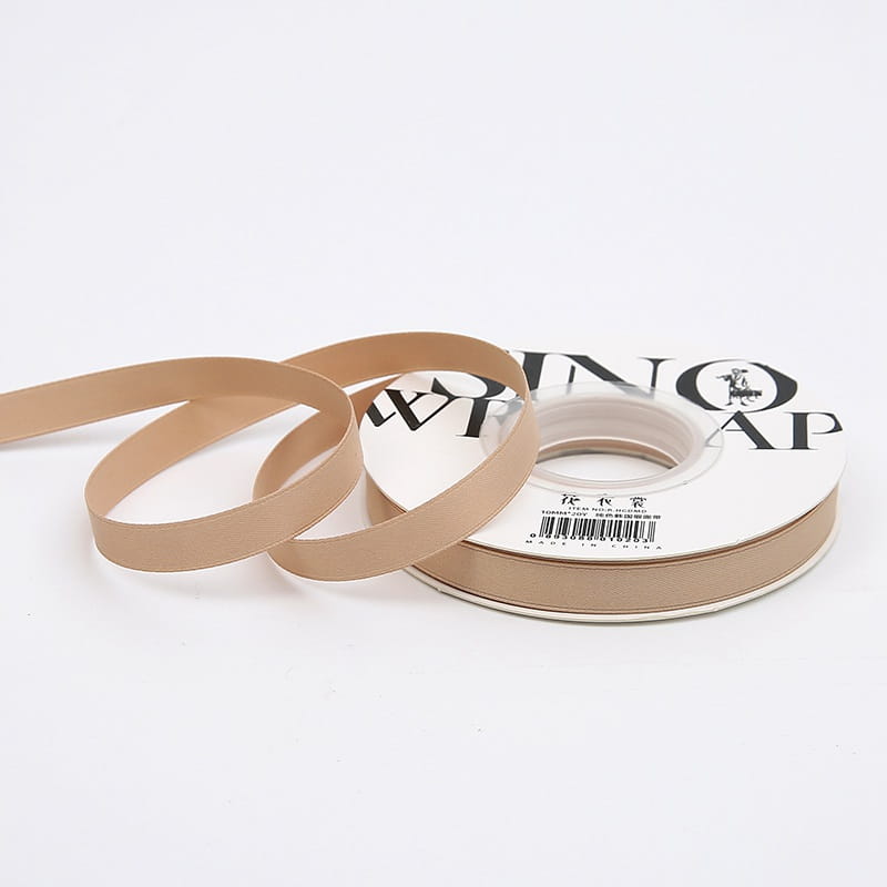 Floristic Ribbon - Milky Tea - Roll 1cmx18m