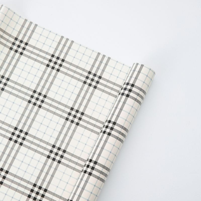 Floral Foil "Grid"- Beige - Sheets 58x58 cm - 20pcs