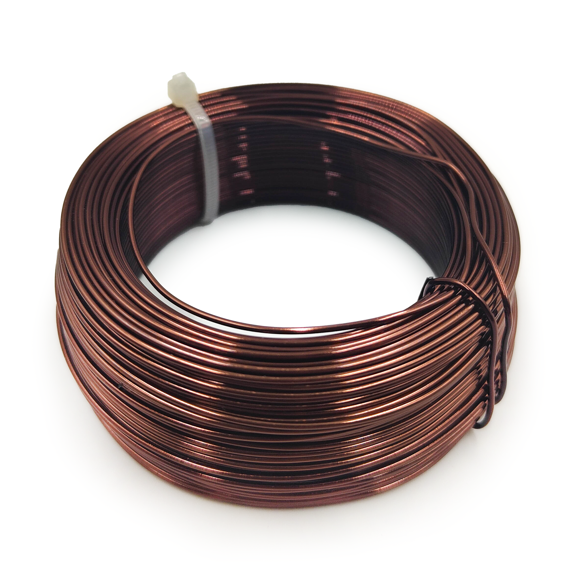Floral Wire - Small Ring - 1mmx50m - Brown