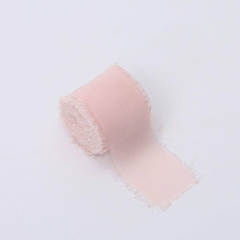 Floristry Ribbon – Chiffon – Dusty Pink – Roll 4cm x 4.5m