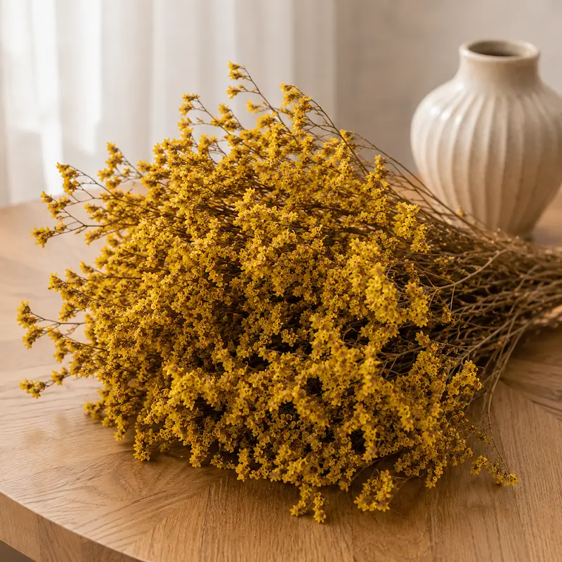 Preserved Limonium Sinense – a versatile addition to bouquets and floral decorations